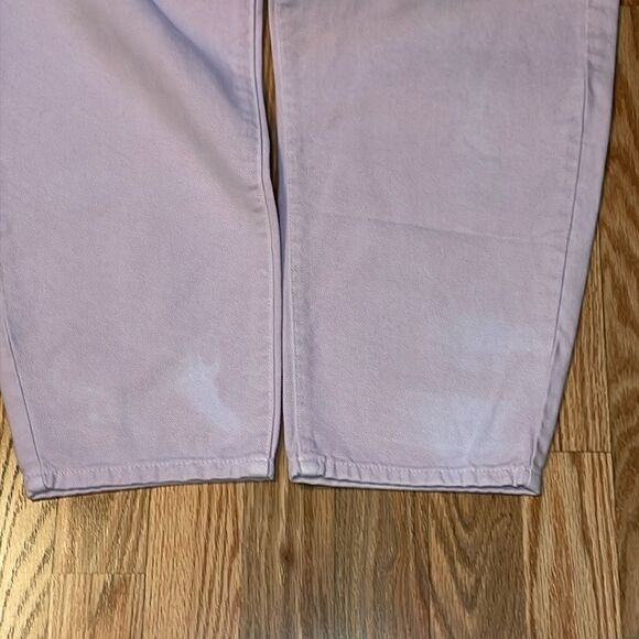 Zara Pink Crop Mom Jeans, 10 - Picture 8 of 8